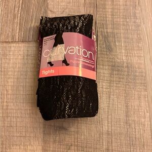 CURVATION Opaque Tights Color Black size 3